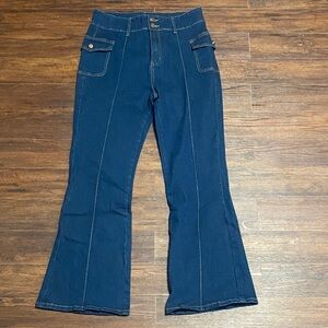 Cider Blue Flared Women Jeans size Large